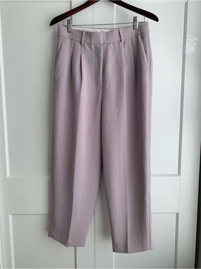 Wilfred trousers women’s size 10 women’High-Rise Lavender inseam 28